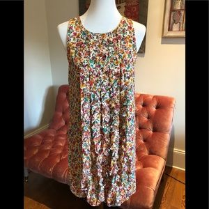 Anthropologie Multicolor Floral Dress